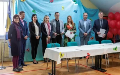 Podpis dogovora o sodelovanju med Zagorjem in Dobojem