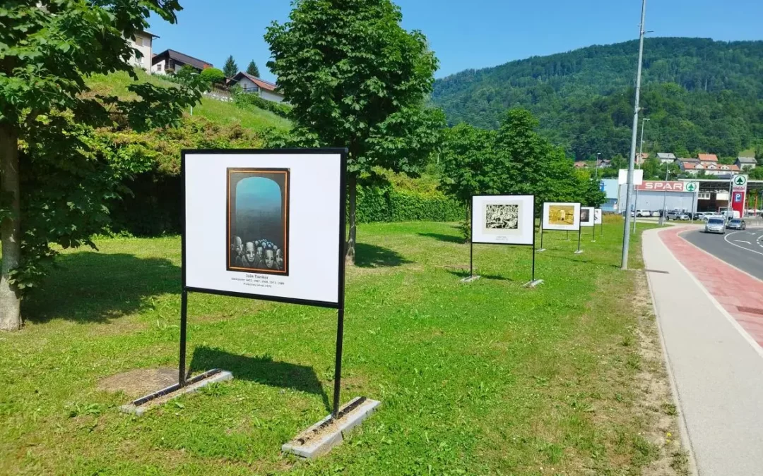 Ulična razstava v poklon 60. slikarski koloniji Izlake-Zagorje